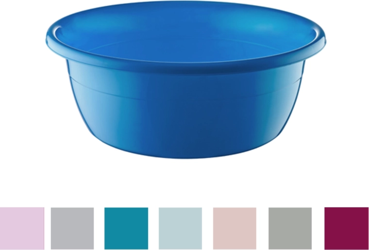 Okrągła miska FELIX 7 l przezroczysta