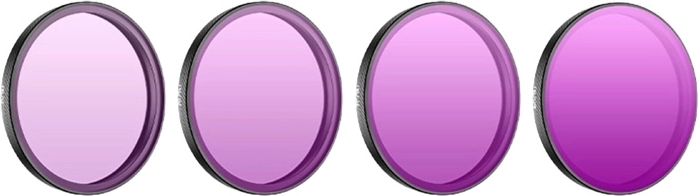 Zestaw filtrów ND do DJI Osmo Action 6 (ND8/16/32/64)