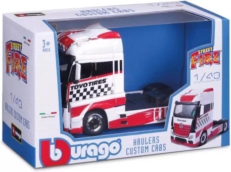 Bburago Street Fire ciągnik Toyo Tires w skali 1:43
