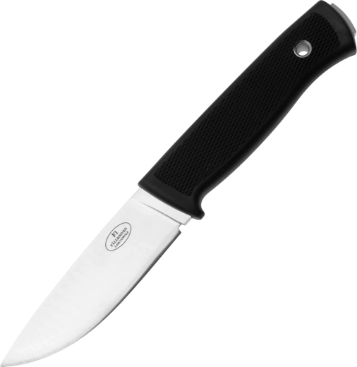 Fällkniven F1nZ nóż outdoorowy 10 cm, satyna, czarny, Thermorun, pochwa Zytel