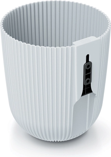 Wisząca doniczka ścienna Milly Wall 14,6 cm biała