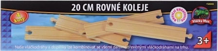 Vláčky Max proste tory 20 cm – 4 szt.