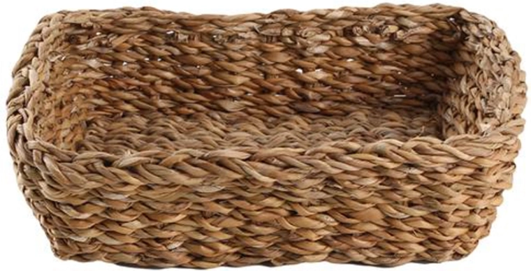 Kosz z trawy morskiej prostokątny 29 × 23 × 8 cm