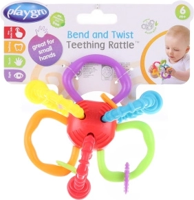 Playgro piłeczka z gryzakowymi uchwytami