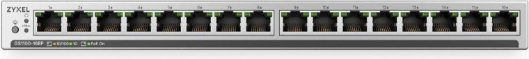 Zyxel GS1100-16EP gigabitowy switch z PoE+ (16 portów)