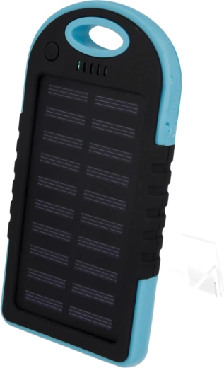 Setty solarny powerbank 5000 mAh niebieski