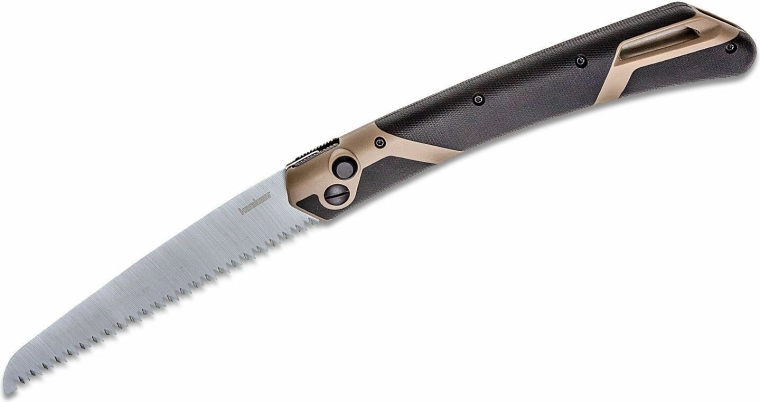 Składana piła Kershaw Taskmaster Saw 2, 17,8 cm, czarno‑brązowa