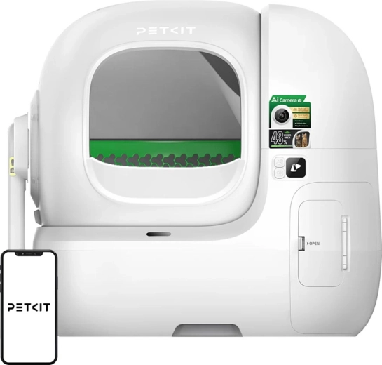 Petkit Purobot Max Pro 2 – automatyczna samoczyszcząca toaleta dla kotów z kamerą AI