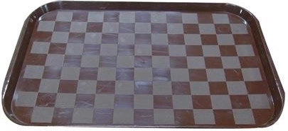 Plastowa taca do serwowania 49 × 35 cm, mix kolorów