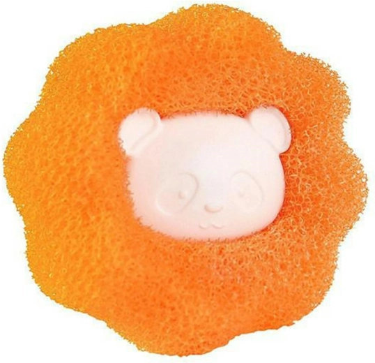 AG895A PRAKTYCZNA GĄBKA PRZECIWKO MECHACENIU POMARAŃCZOWA