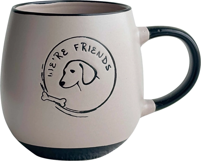 Ceramiczny kubek z psem 550 ml