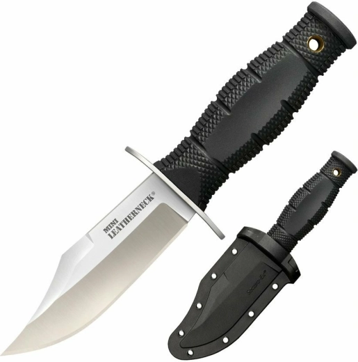 Cold Steel Mini Leatherneck Clip Point – mały nóż na szyję z pochwą Secure-Ex