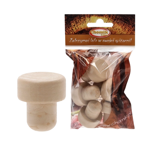 Syntetyczne korki D18 do butelek – zestaw 5 szt.