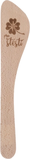 Drewniana łopatka kuchenna „na szczęście” 30 cm