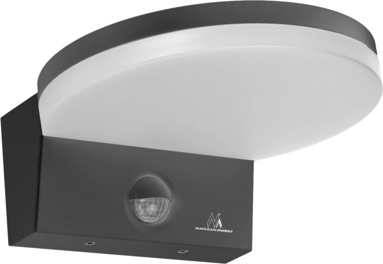 Zewnętrzna lampa ścienna LED z czujnikiem ruchu i zmierzchu