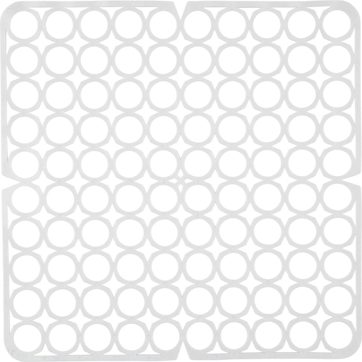 Elastyczna kratka do zlewu 27,5 × 27,5 cm czarna