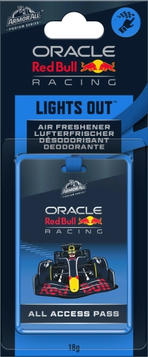 Zawieszany odświeżacz do auta Armor All Oracle Red Bull Lights Out – All Access Pass ze sznurkiem