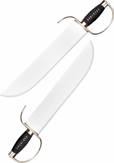 Podwójne miecze motylkowe COLD STEEL Butterfly Swords z skórzanym pokrowcem