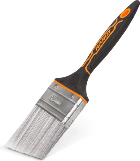 Płaski pędzel malarski z plastikowym uchwytem 63 mm