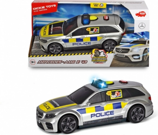 Dickie policyjny Mercedes AMG E43 30 cm