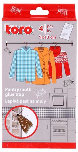 Lepka na mole odzieżowe Toro 4 szt.