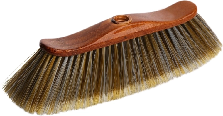 Zmiotka Mirella z naturalnego drewna z gumowymi narożnikami