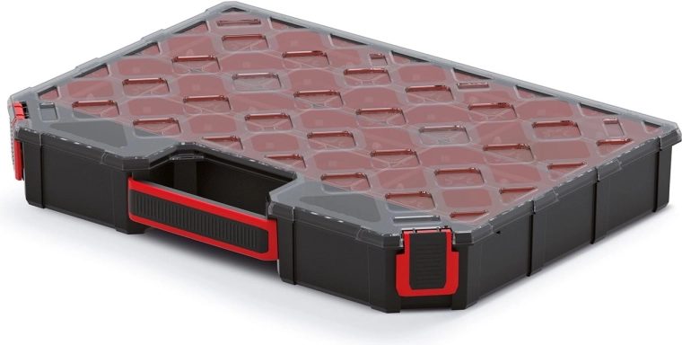 Organizer Tager Carbo Plus z pokrywą poliwęglanową 390 × 284 × 60 mm