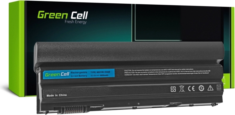 Green Cell bateria do Dell E5520 11,1 V 6600 mAh