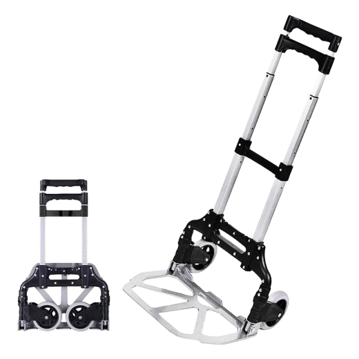 Składany aluminiowy wózek do transportu ładunku 70 kg