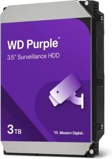 Dysk twardy Western Digital WD Purple 3 TB 3,5" do monitoringu