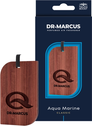 Dr Marcus Premium Wood Classic Aqua Marine odświeżacz powietrza do samochodu