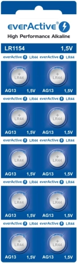Alkaliczna bateria guzikowa EverActive LR44 (LR1154) - 1 sztuka