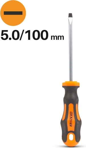 Wkrętak płaski 5,0 × 100 mm
