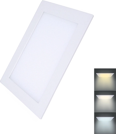 Solight kwadratowy mini panel LED do sufitu podwieszanego CCT 18 W