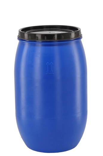 Plastowa beczka 120 l z zakręcaną pokrywą