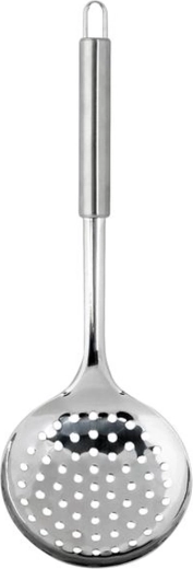 Łyżka cedzakowa z nierdzewnej stali, perforowana 34 × 11,3 × 5,8 cm