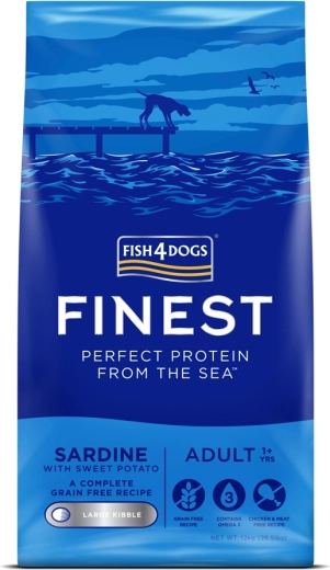 Fish4Dogs Finest sardynka ze słodkimi ziemniakami dla dorosłych psów 12 kg