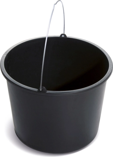 Wiadro budowlane 16 l z metalowym uchwytem i lejkiem