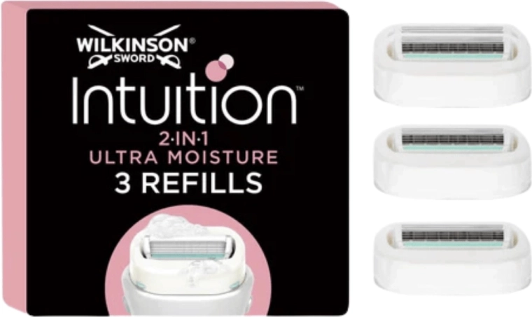 Wilkinson Intuition wymienne głowice do golenia 2w1 Ultra Moisture, 3 szt.