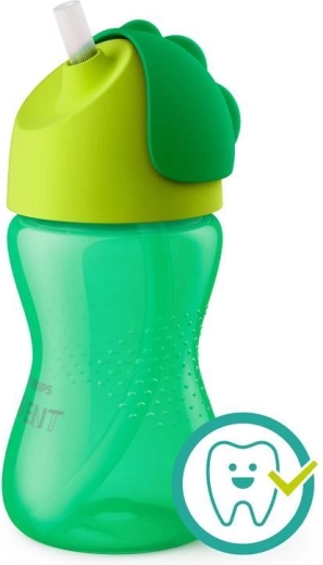 Philips Avent kubek ze słomką elastyczną 300 ml dla chłopców