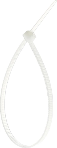 Opaski zaciskowe RETLUX białe 7,5 × 300 mm – 51 szt.