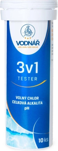 Paski testowe 3 w 1 VODNÁŘ (10 szt.)