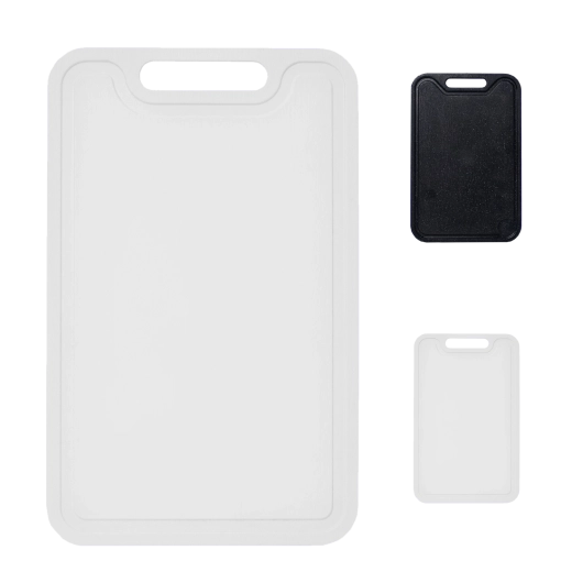 Duża prostokątna deska do krojenia z polipropylenu 38 × 24 cm