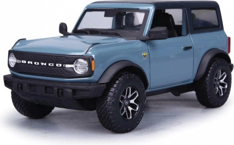 Kompozytowy model Ford 2021 Bronco Badlands niebieski 1:24