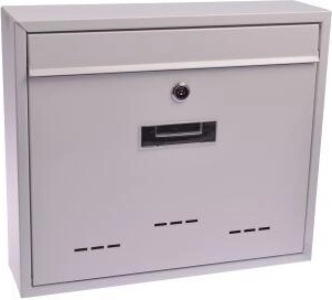 Skrzynka pocztowa Radim biała 360 × 310 × 90 mm