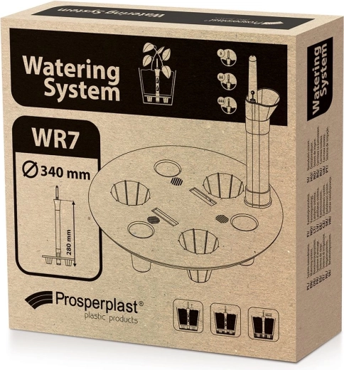 System nawadniający do okrągłych donic Round 31,7 cm