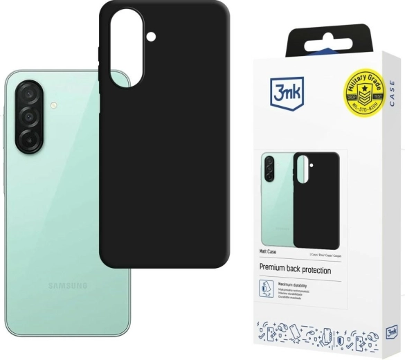 3MK Matt Case matowe etui do Samsung Galaxy A27 5G czarne