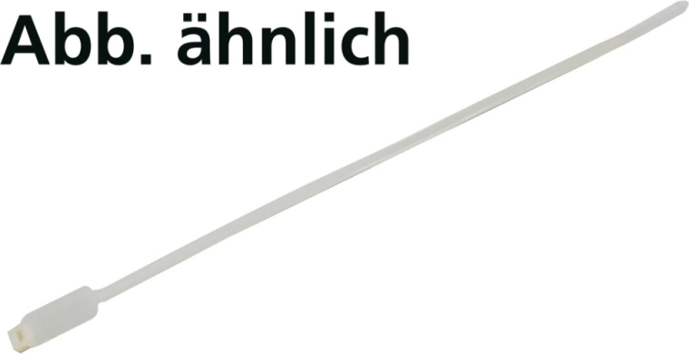 Zielone opaski zaciskowe 100 × 2,5 mm (10 szt.) JAMARA