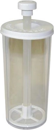 Ręczny spieniacz do cappuccino – przezroczysty plastik