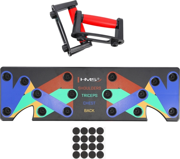 Wielofunkcyjna deska do pompek HMS PU10, czerwona